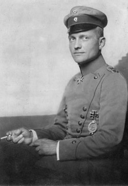 Манфрэд Альбрэхт фон Рыхтгофен, 1917