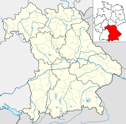 Teisendorf ubicada en Baviera