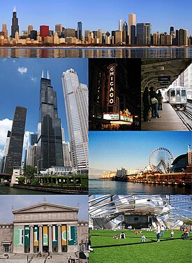 Chicago'dan görüntüler montajı