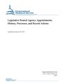 R42072 - Legislative Branch Agency Appointments - History, Processes, and Recent Actions
