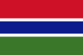 Vlagge van De Gambia