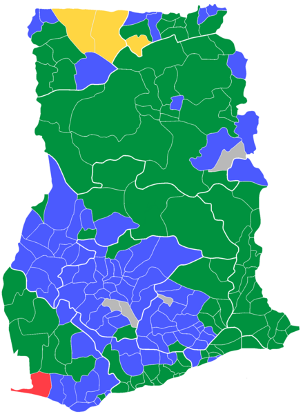 File:Ghana 2008 Parliamentary Map.png