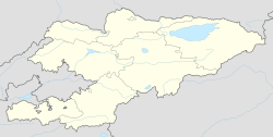چائک در قرقیزستان واقع شده
