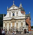 Giovanni Maria Bernardoni projekteeritud Peeter-Pauli kirik Krakówis, mis rajati 1597–1619