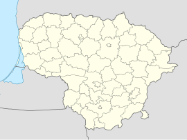 Pozícia mesta v Litve
