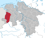 Der Landkreis Emsland in Niedersachsen