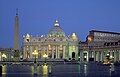 St. Peter's Basilica at early morning