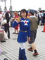 Nauszika cosplayes Japánban