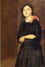 Dorelia in a Black Dress, 1903–04, Tate Gallery