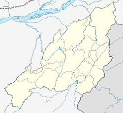 Thegabakha Ward is located in Nagaland