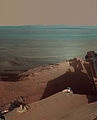 22.10 - 28.10: Il Mars Rover Opportunity fotografescha si'atgna sumbriva da suentermezdi da l'autra vart dal crater Endeavour sin il Mars.