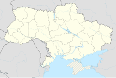 ジトーミルの位置（ウクライナ内）