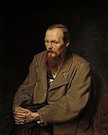 Fiódor Dostoyevski en un retrato de 1872