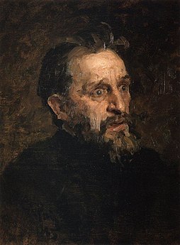 Портрет сликара Григорија Мјасоедова (1883).