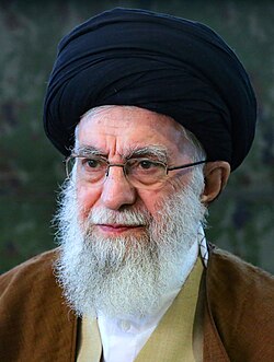 Khamenei vuonna 2023.