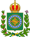Het wapen van het Keizerrijk Brazilië