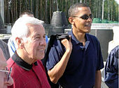 Obama with Dick Lugar