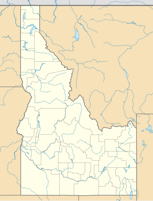 Кетчум. Карта розташування: Айдахо