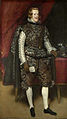 پرترهٔ فیلیپ چهارم ۱۶۳۲ م. نگارخانه ملی لندن