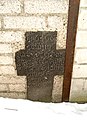 Kleindenkmal (Gedenkkreuz in der Mauer)