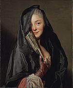 A dama com o véu (Damen med slöjan) (1768, Alexander Roslin).