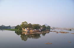 Confluence of the Bhavani and Kaveri Rivers