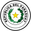 Escudo anverso del Paraguay Coat of arms of Paraguay (obverse)