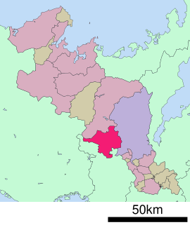 亀岡市位置図