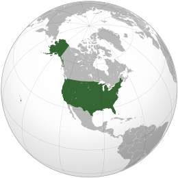 Stati Uniti d'America - Localizzazione