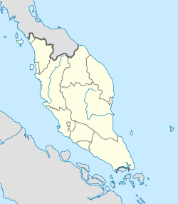 Джорджтаун. Карта розташування: Західна Малайзія