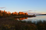 Вярэнаўскае возера ўвосень 2015 году