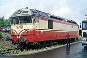 Dr13 no. 2339 at Savonlinna Railway Station in July 1995