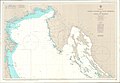 Nautische Karte (1966) mit der Kvarner-Bucht