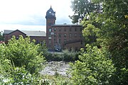 Kayaderosseras Creek at the former Union Mill complex in Ballston Spa, NY