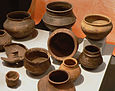 Auf dem Altsächsischen Gräberfeld Liebenau gefundene Keramikgefäße