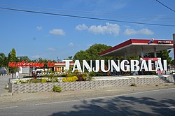 Gapura salamaik datang di Kota Tanjungbalai