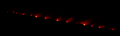 Komeet Shoemaker-Levy 9 (D/1993 F2, uiteengevallen, inslag op Jupiter in juli 1994)