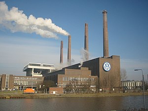 ヴォルフスブルクの本社工場