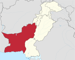 Белуджыстан на карце