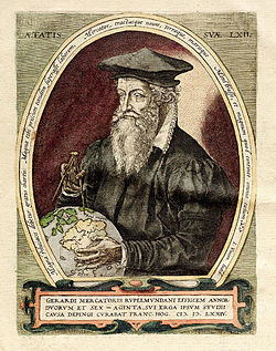 Gerhards Merkators (F. Hogenbergs, 1574)