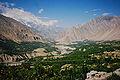 Hunza valley in Karimabad