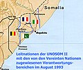 English: UNOSOM II mission (Somalia 1993)