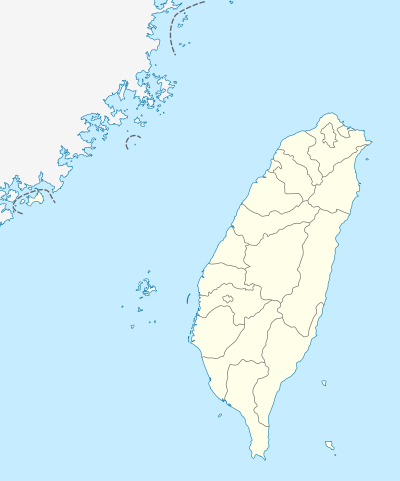 颱風啟德 (2012年)在臺灣的位置