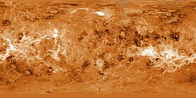 Irnini Mons alcuéntrase en Venus