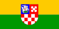 Vlag van provincie Bjelovar-Bilogora in Kroatië