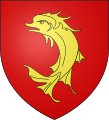 Дельфін на гербі департаменту Луара, Франція