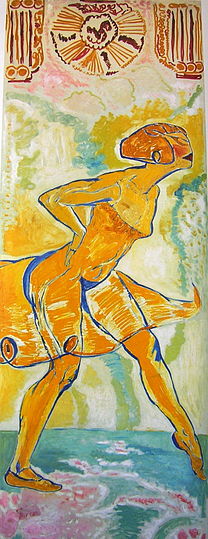 అలెక్సిస్ మెరోడాక్ జెయాన్యూ చే చిత్రీకరించబడిన The Yellow Dancer