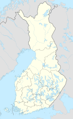 Кемі. Карта розташування: Фінляндія