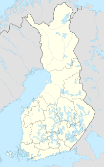 Mappa di localizzazione: Finlandia