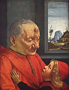 An Old Man and his Grandson, Ghirlandaio, 1488